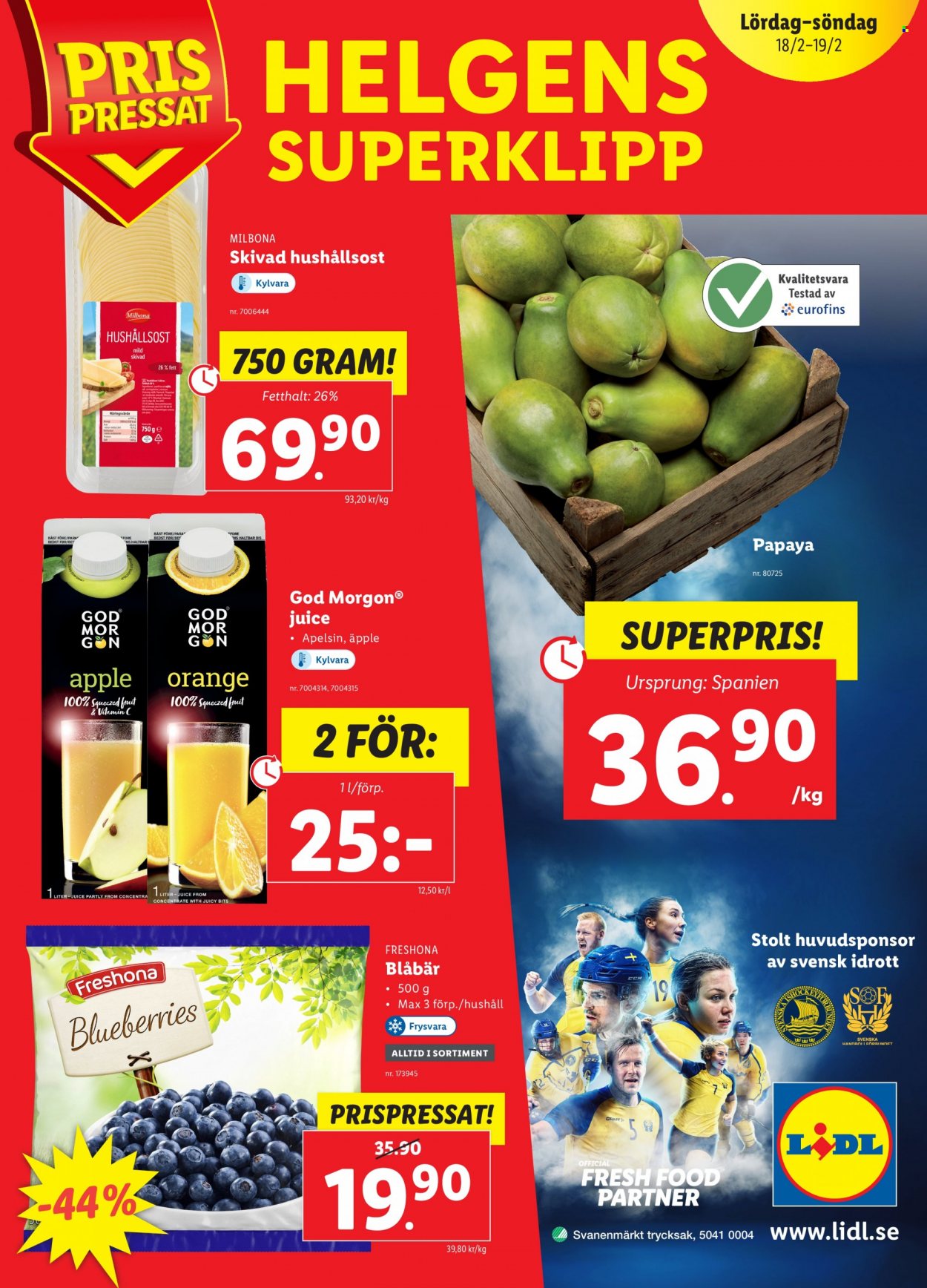 Lidl reklamblad - 13/2 2023 - 19/2 2023. Sida 34