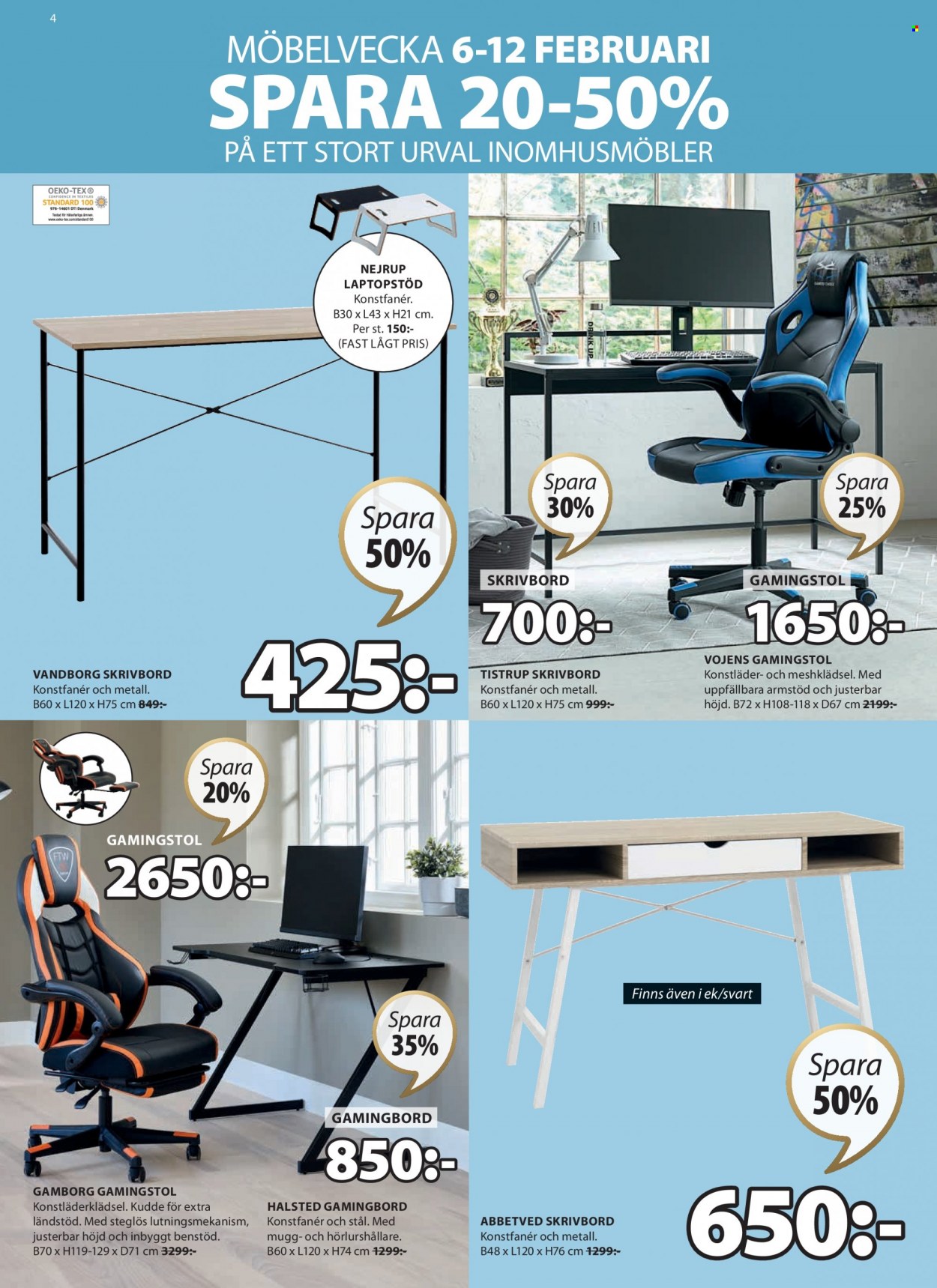 JYSK reklamblad - 6/2 2023 - 19/2 2023. Sida 4