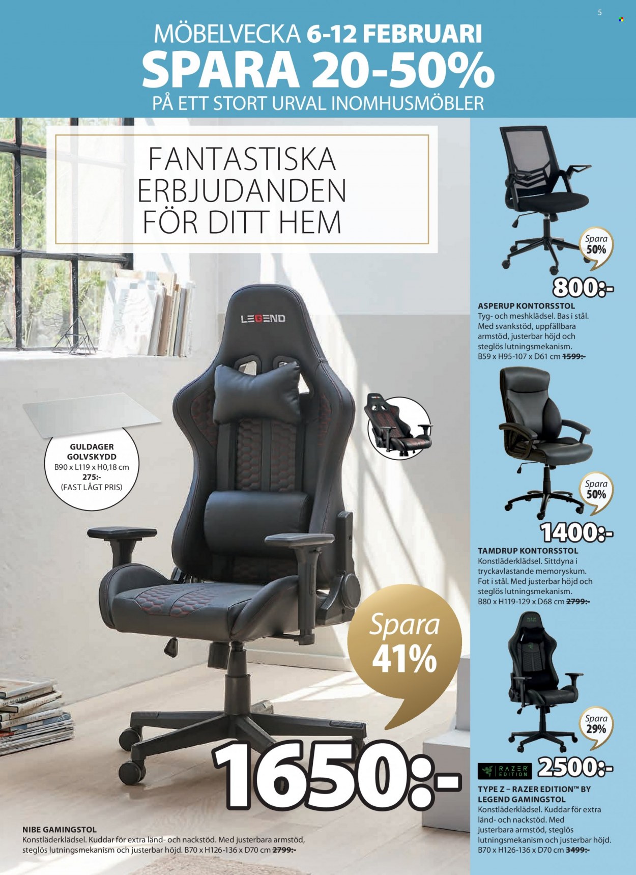 JYSK reklamblad - 6/2 2023 - 19/2 2023. Sida 5