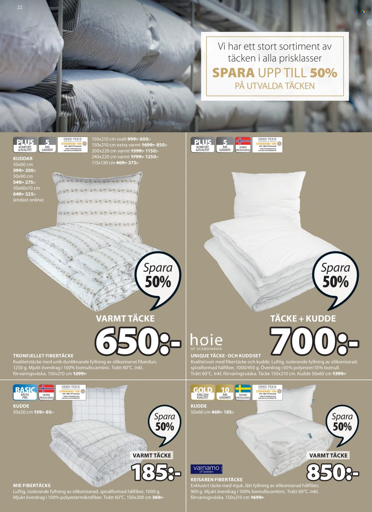 JYSK reklamblad - 6/2 2023 - 19/2 2023. Sida 22