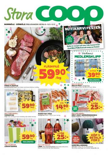 Coop reklamblad - 6/2 2023 - 12/2 2023.