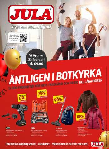 Jula reklamblad - 23/2 2023 - 5/3 2023.