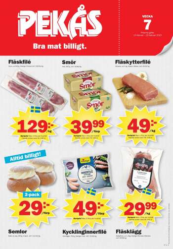 Pekås reklamblad - 13/2 2023 - 19/2 2023.