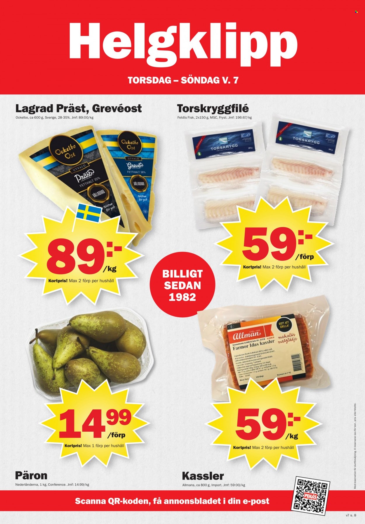 Pekås reklamblad - 13/2 2023 - 19/2 2023. Sida 8