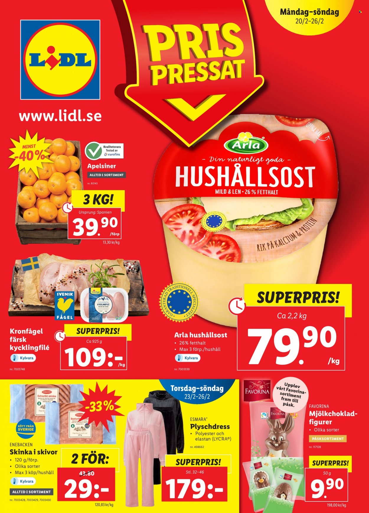 Lidl reklamblad - 20/2 2023 - 26/2 2023. Sida 1