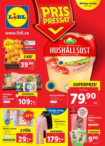 Lidl reklamblad - 20/2 2023 - 26/2 2023.