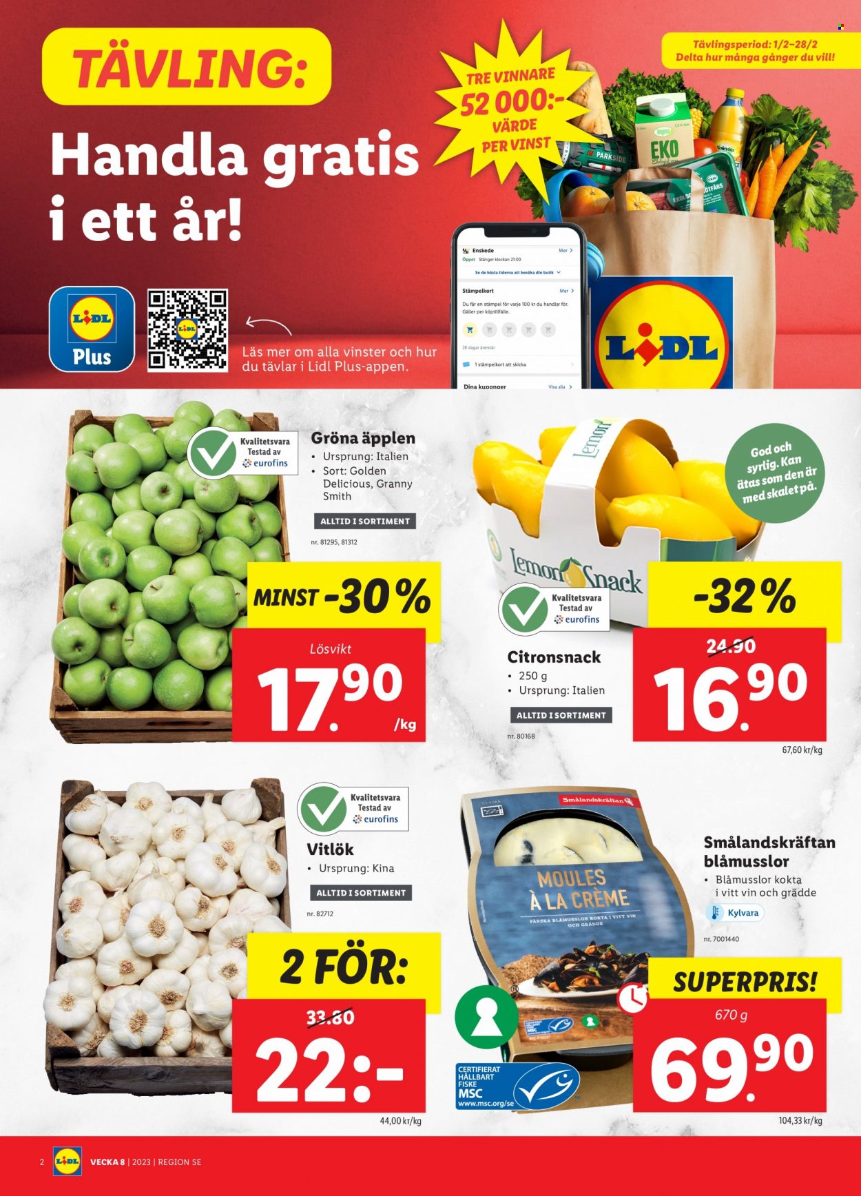 Lidl reklamblad - 20/2 2023 - 26/2 2023. Sida 2