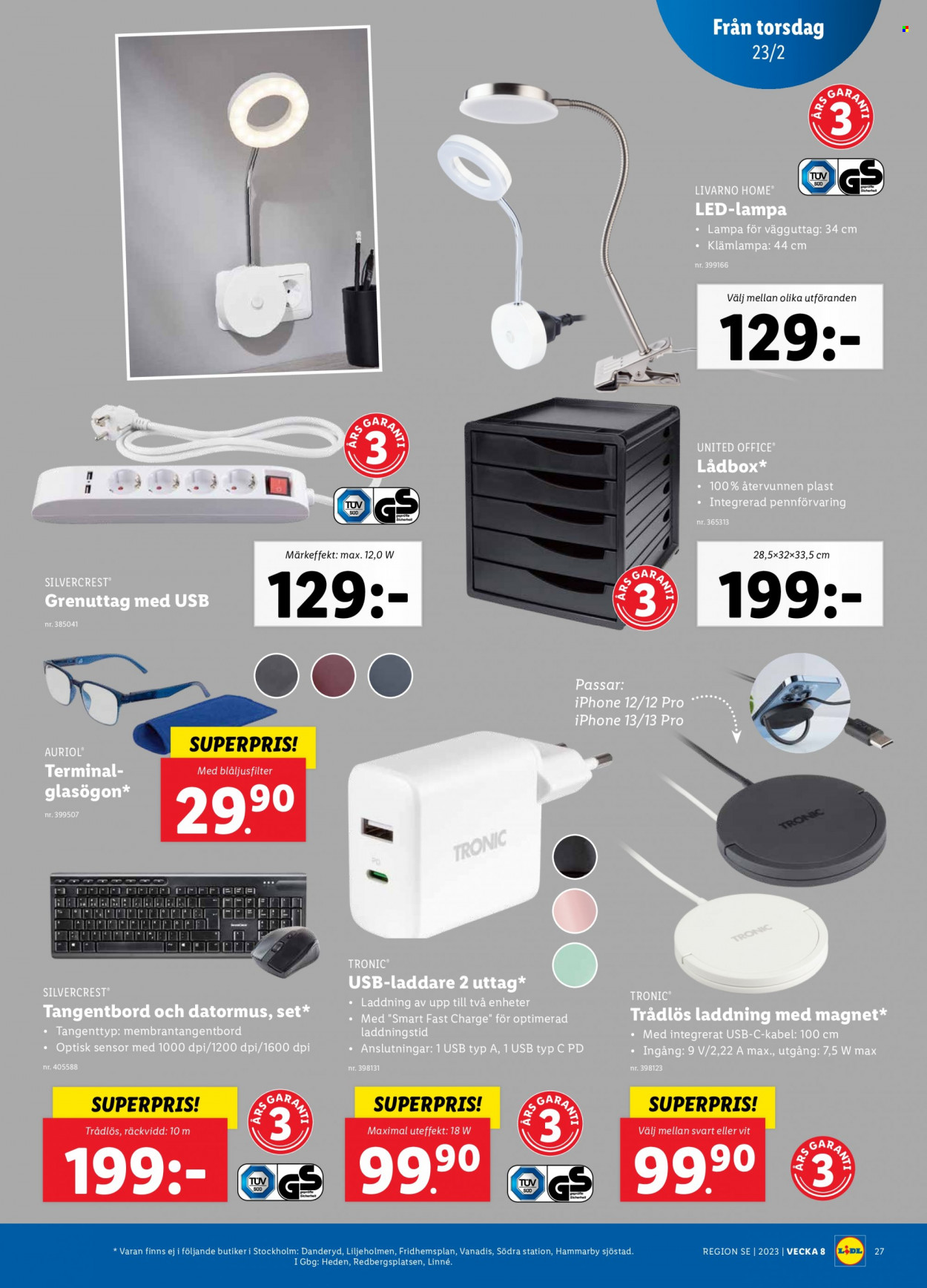 Lidl reklamblad - 20/2 2023 - 26/2 2023. Sida 31