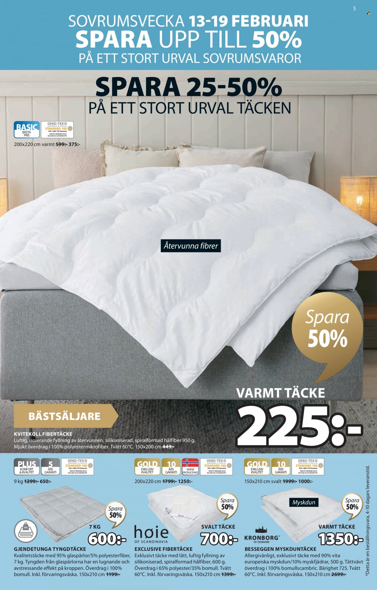 JYSK reklamblad - 13/2 2023 - 26/2 2023. Sida 5
