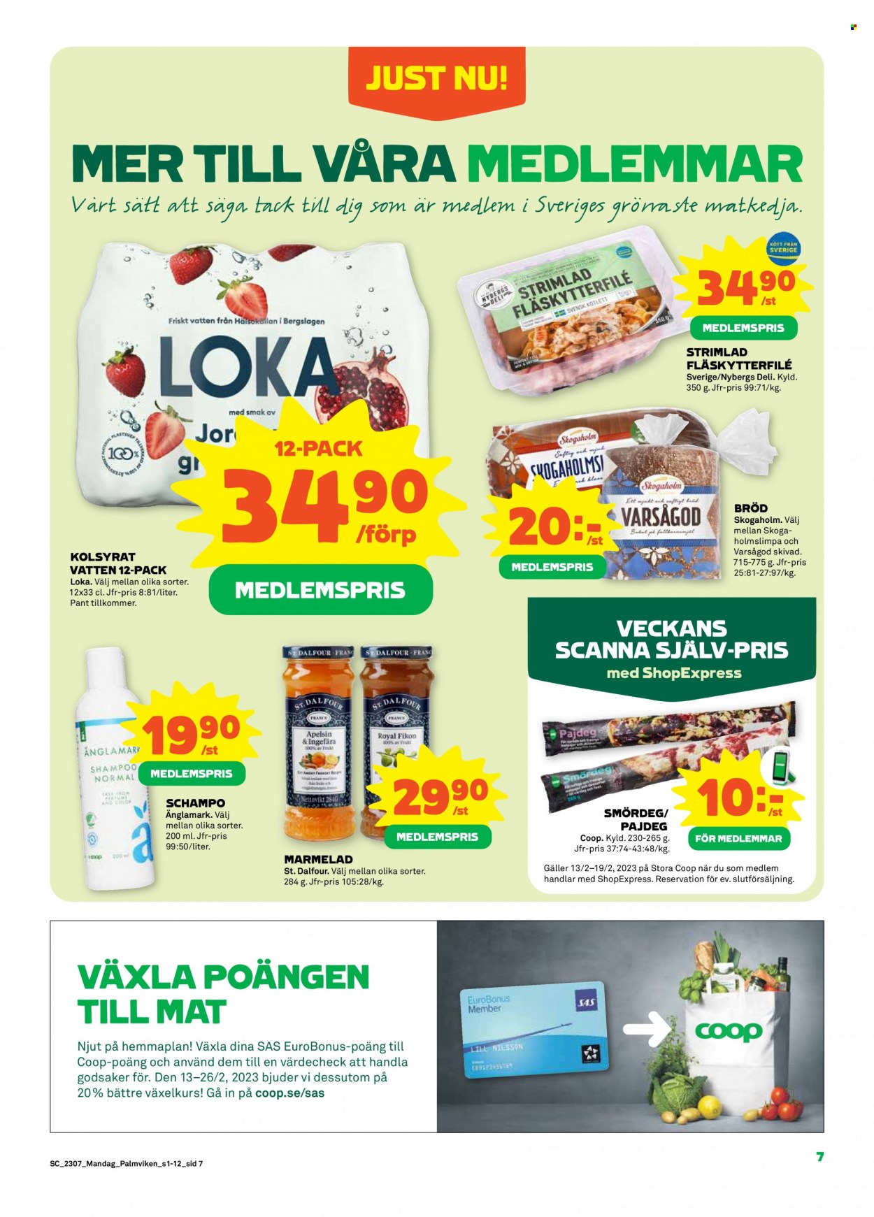 Coop reklamblad - 13/2 2023 - 19/2 2023. Sida 7