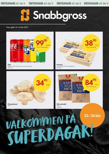 Axfood Snabbgross reklamblad - 23/2 2023 - 26/2 2023.
