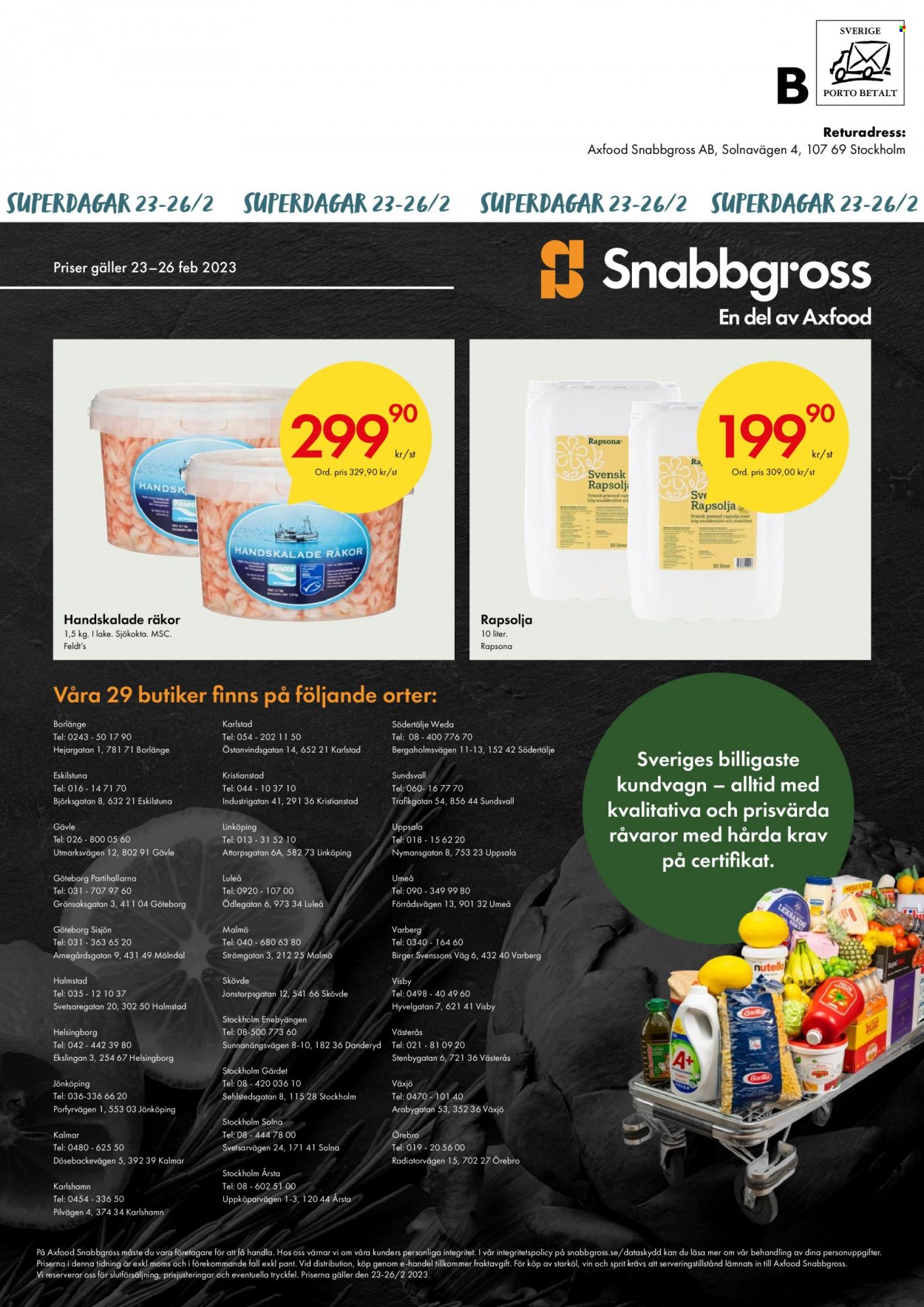 Snabbgross reklamblad - 23/2 2023 - 26/2 2023. Sida 8