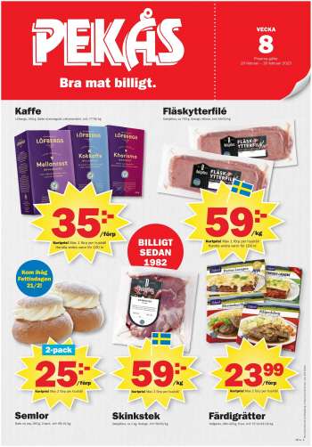 Pekås tarjoukset  - 20.02.2023 - 26.02.2023.