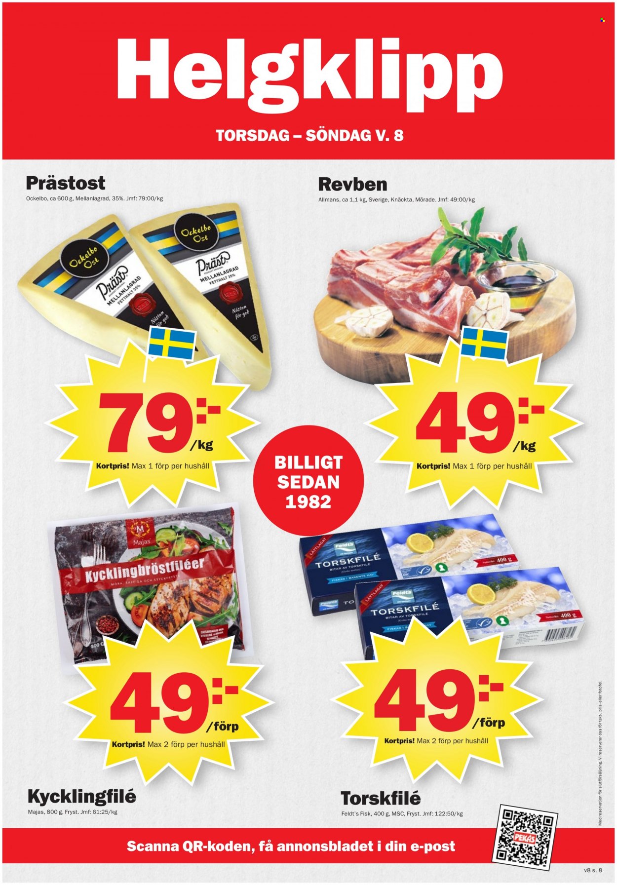 Pekås reklamblad - 20/2 2023 - 26/2 2023. Sida 8