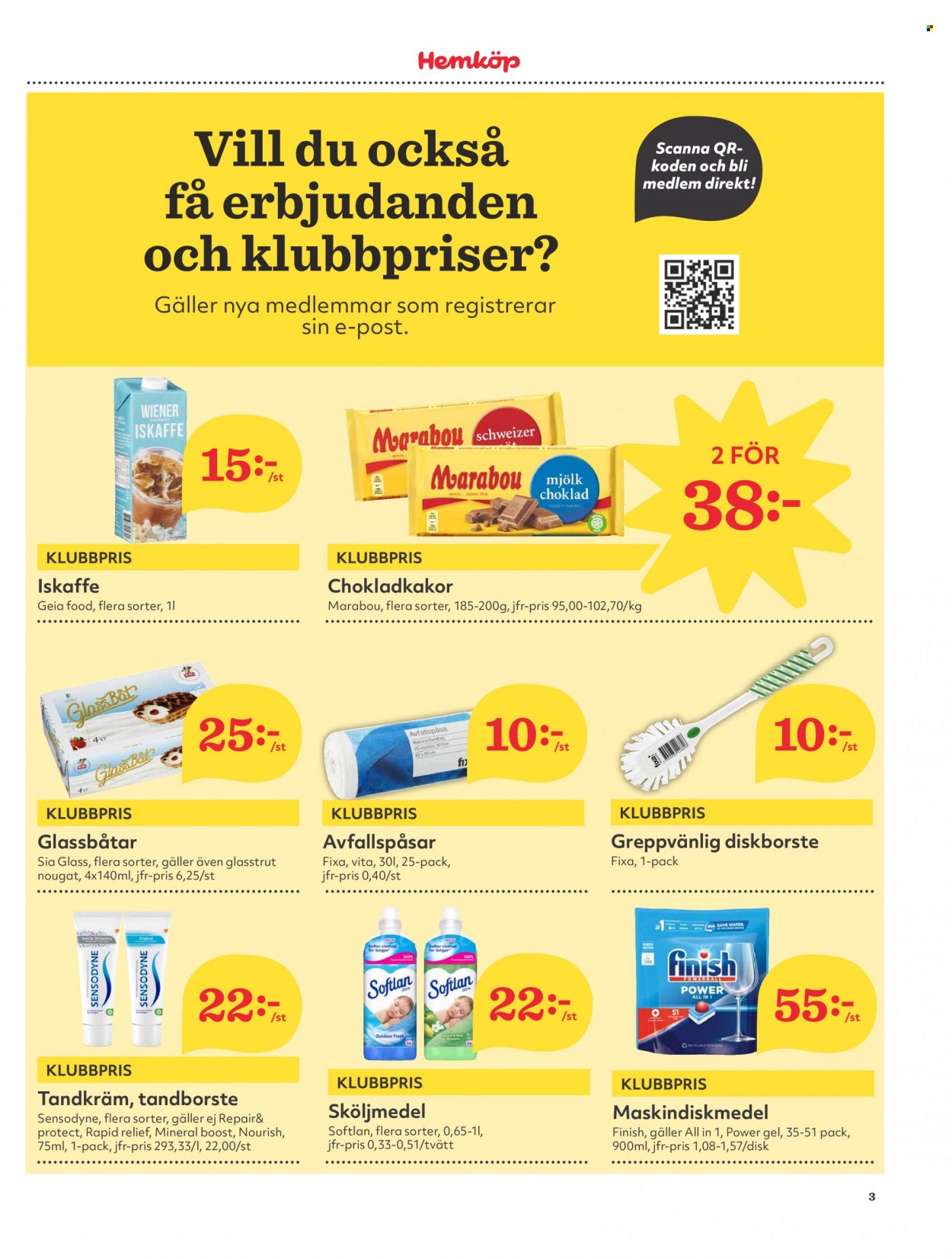 Hemköp reklamblad - 20/2 2023 - 26/2 2023. Sida 3