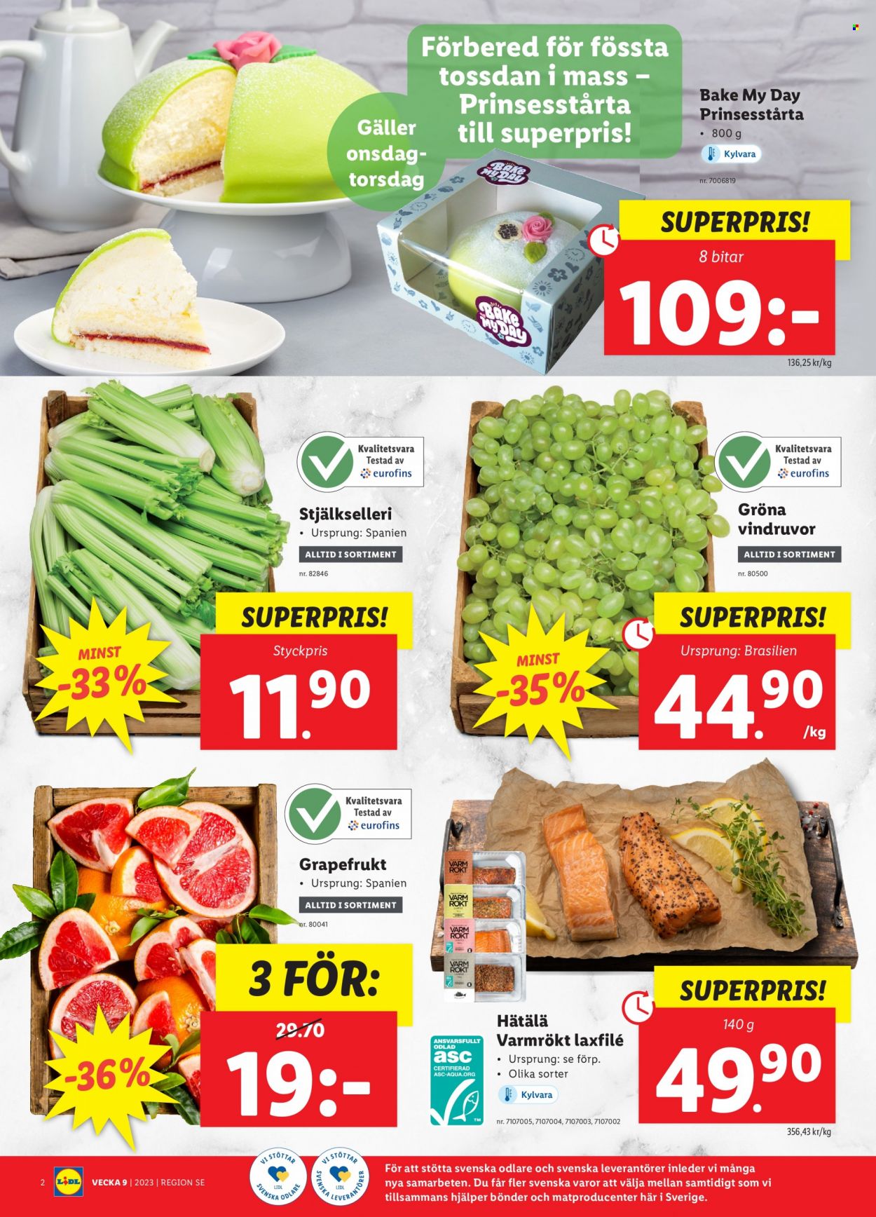 Lidl reklamblad - 27/2 2023 - 5/3 2023. Sida 2