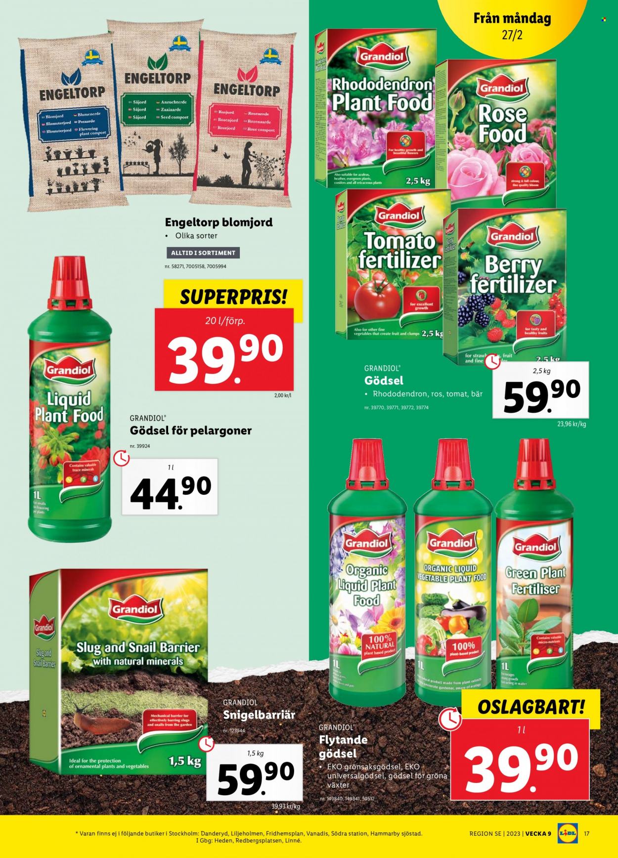 Lidl reklamblad - 27/2 2023 - 5/3 2023. Sida 21