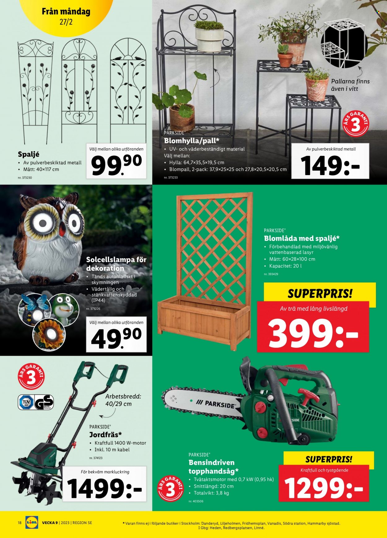 Lidl reklamblad - 27/2 2023 - 5/3 2023. Sida 22