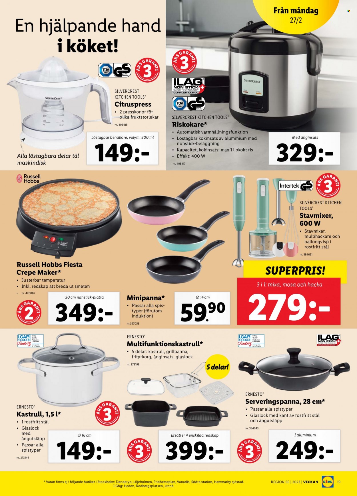 Lidl reklamblad - 27/2 2023 - 5/3 2023. Sida 23