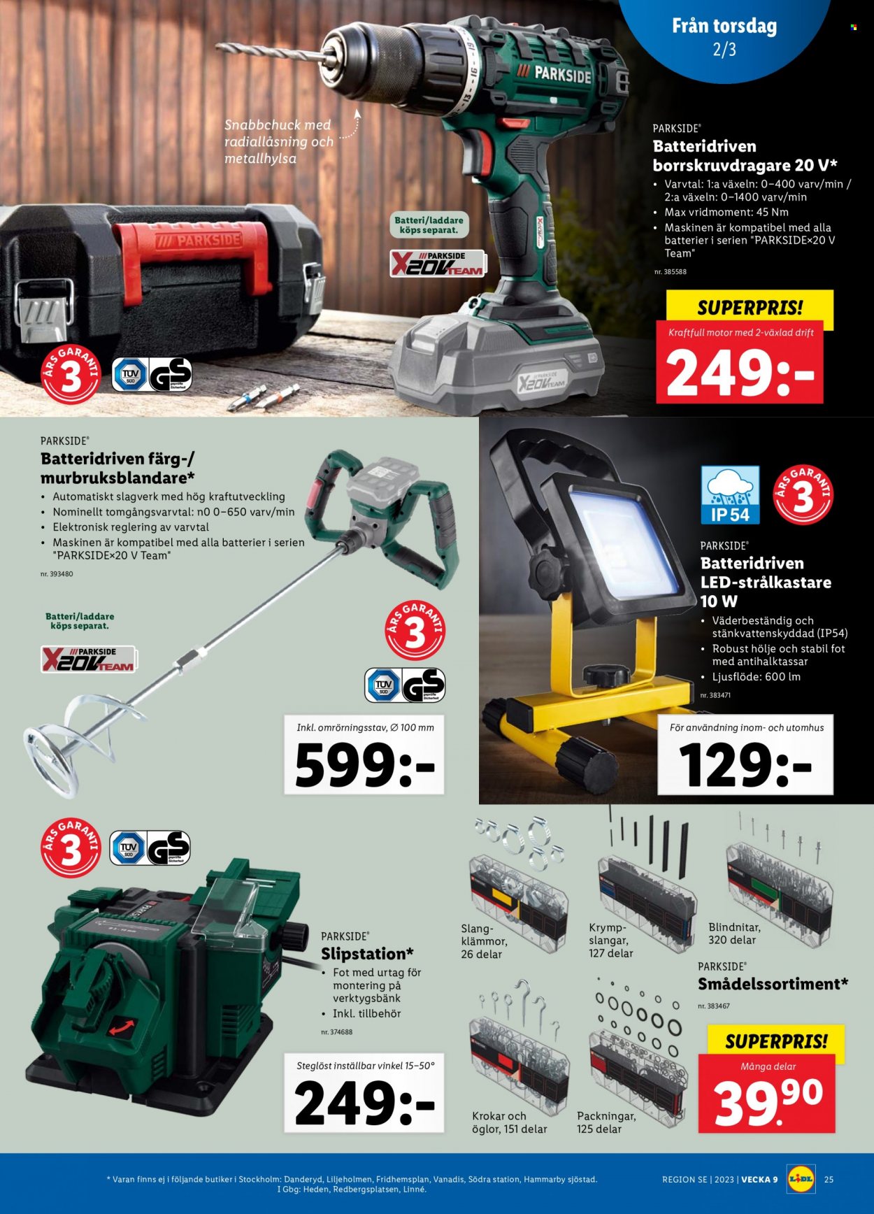 Lidl reklamblad - 27/2 2023 - 5/3 2023. Sida 29