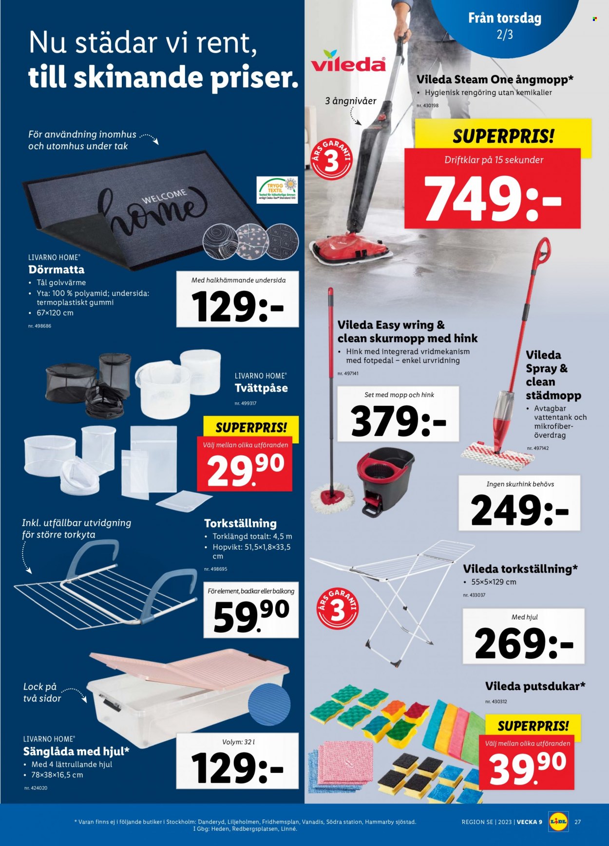 Lidl reklamblad - 27/2 2023 - 5/3 2023. Sida 31