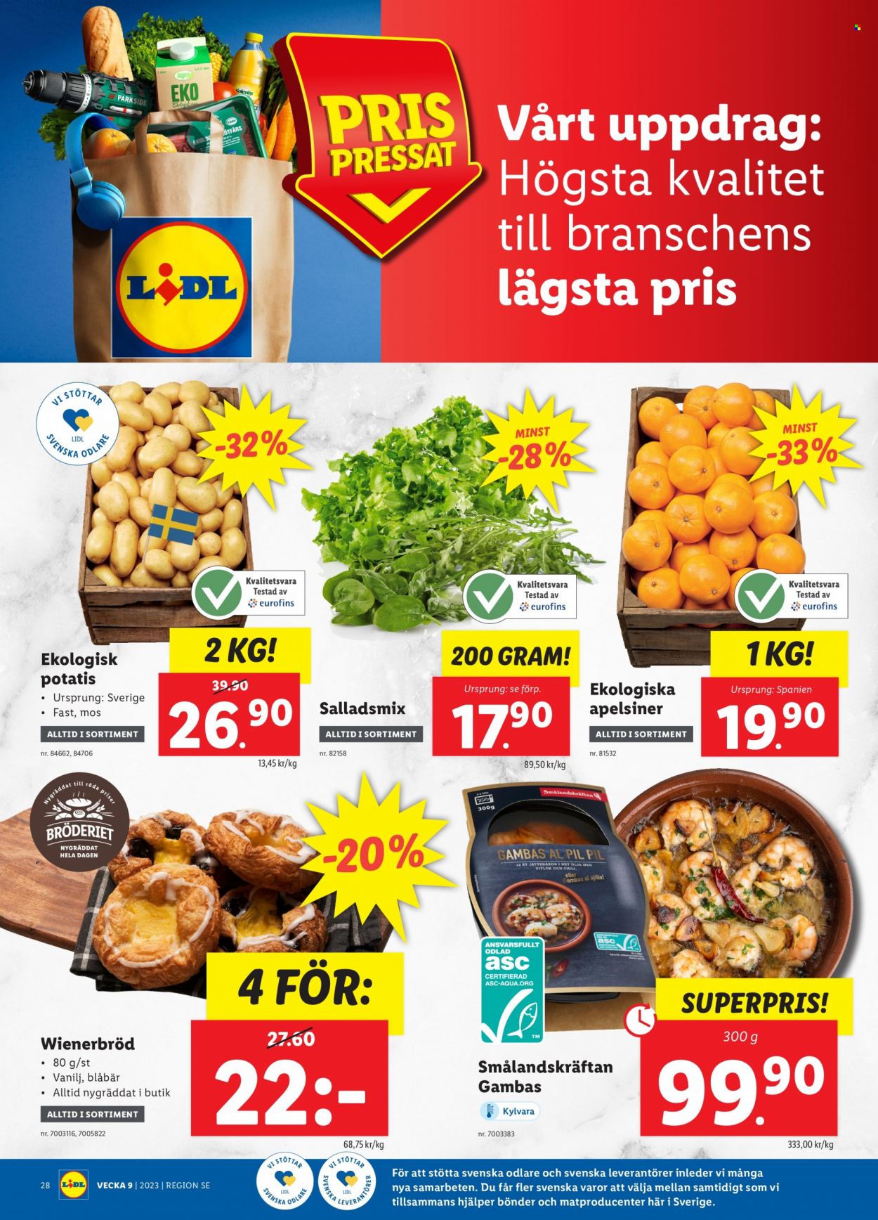 Lidl reklamblad - 27/2 2023 - 5/3 2023. Sida 32