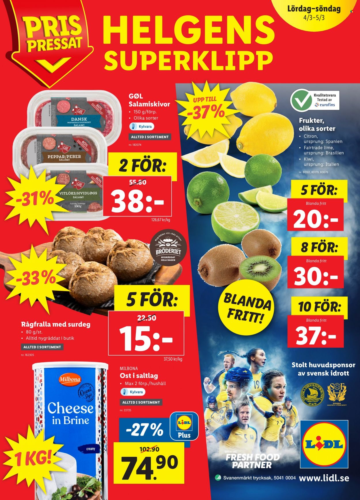 Lidl reklamblad - 27/2 2023 - 5/3 2023. Sida 36