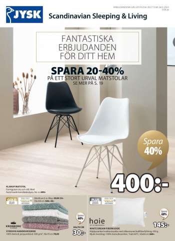 JYSK tarjoukset  - 20.02.2023 - 26.02.2023.