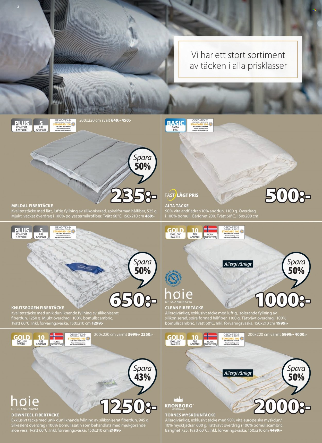 JYSK reklamblad - 20/2 2023 - 26/2 2023. Sida 2