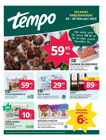 Tempo reklamblad - 20/2 2023 - 26/2 2023.