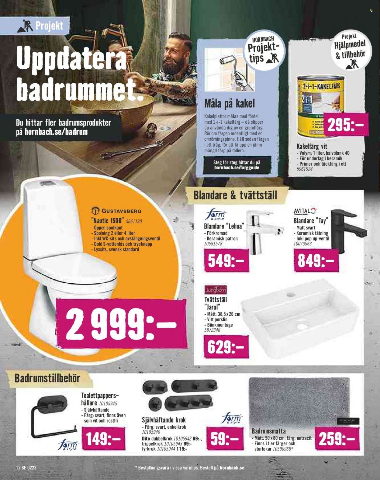 Hornbach reklamblad - 1/2 2023 - 1/3 2023. Sida 12