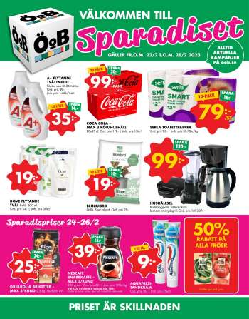 ÖoB reklamblad - 22/2 2023 - 28/2 2023.