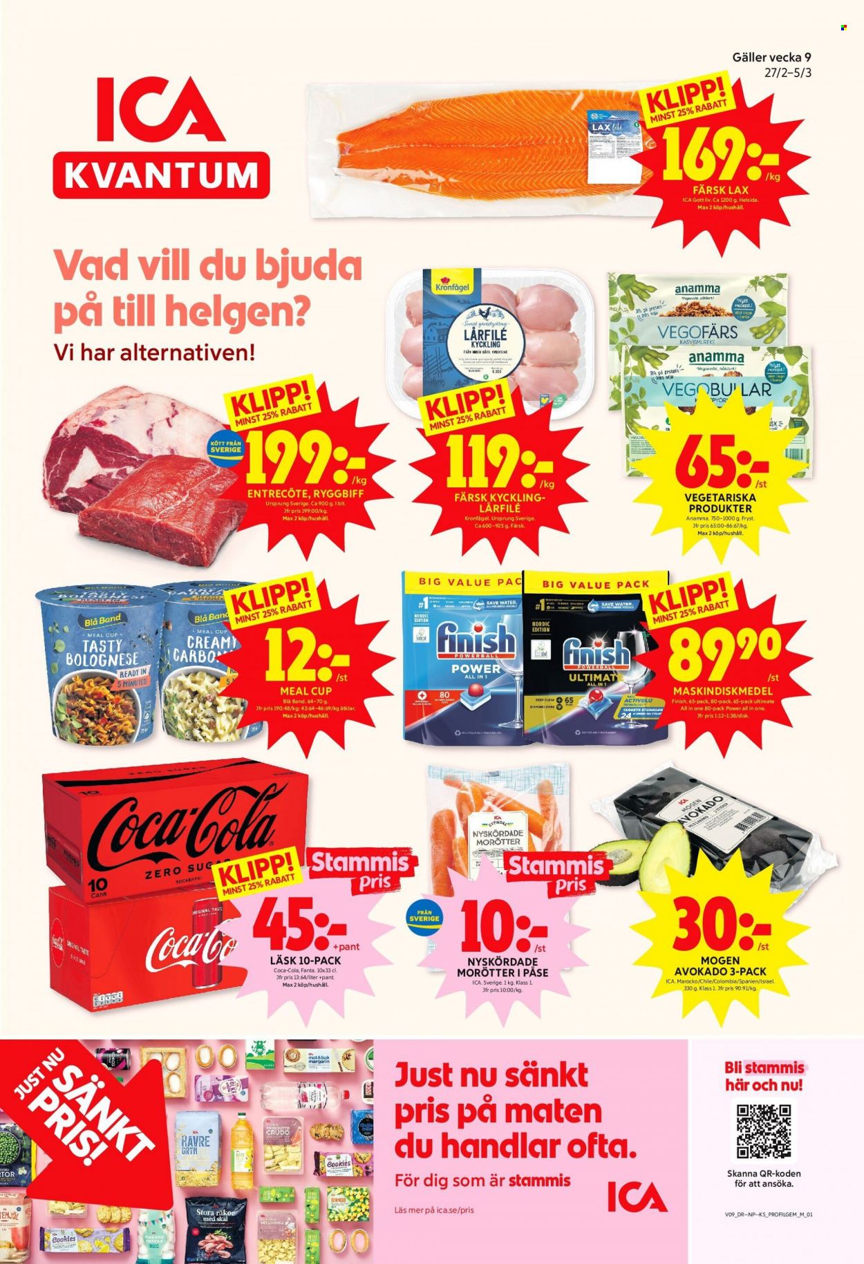 ICA reklamblad - 27/2 2023 - 5/3 2023. Sida 1