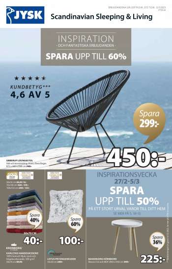 JYSK reklamblad - 27/2 2023 - 12/3 2023.
