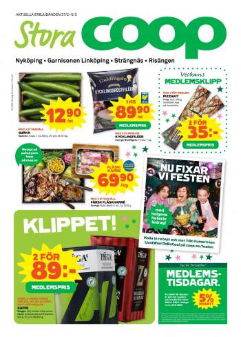 Coop reklamblad - 27/2 2023 - 5/3 2023.