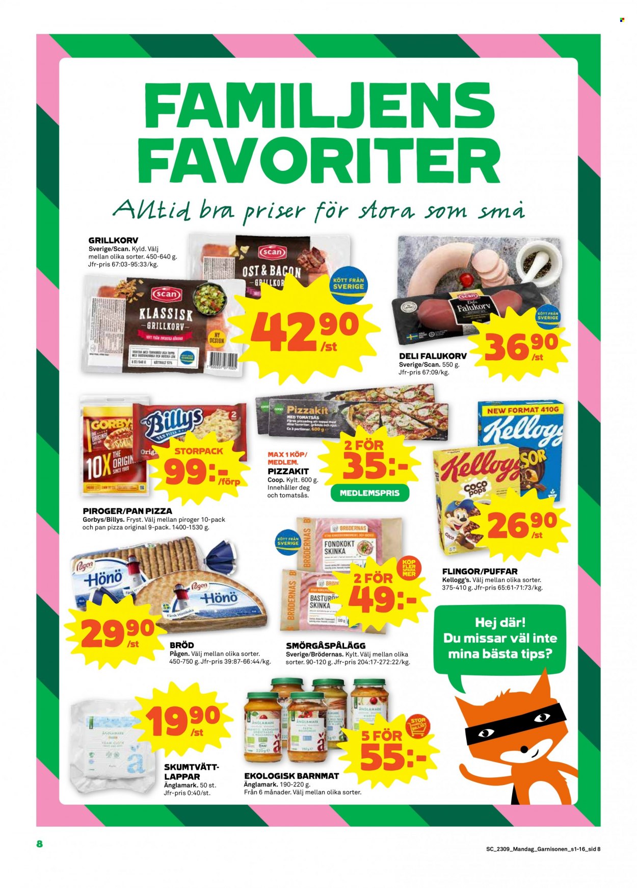 Coop reklamblad - 27/2 2023 - 5/3 2023. Sida 8