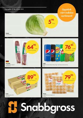 Axfood Snabbgross reklamblad - 27/2 2023 - 12/3 2023.