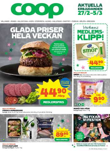 Coop reklamblad - 27/2 2023 - 5/3 2023.