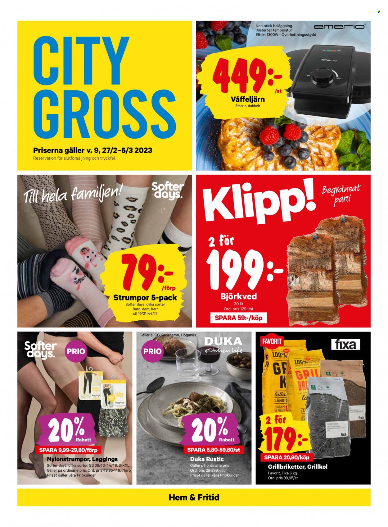 City Gross reklamblad - 27/2 2023 - 5/3 2023. Sida 13
