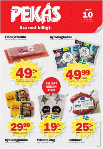 Pekås reklamblad - 6/3 2023 - 12/3 2023.