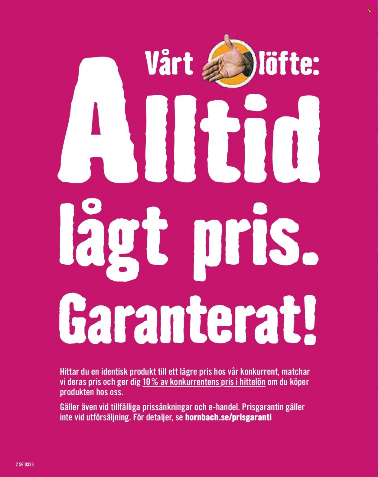 Hornbach reklamblad - 1/3 2023 - 29/3 2023. Sida 2