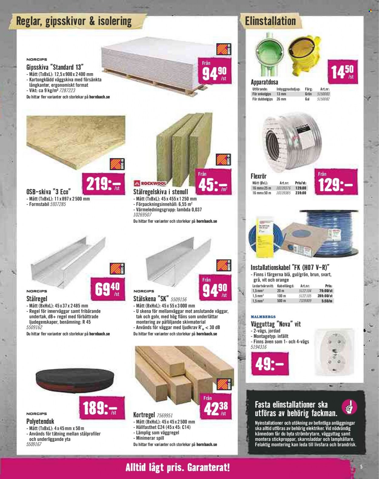 Hornbach reklamblad - 1/3 2023 - 29/3 2023. Sida 5