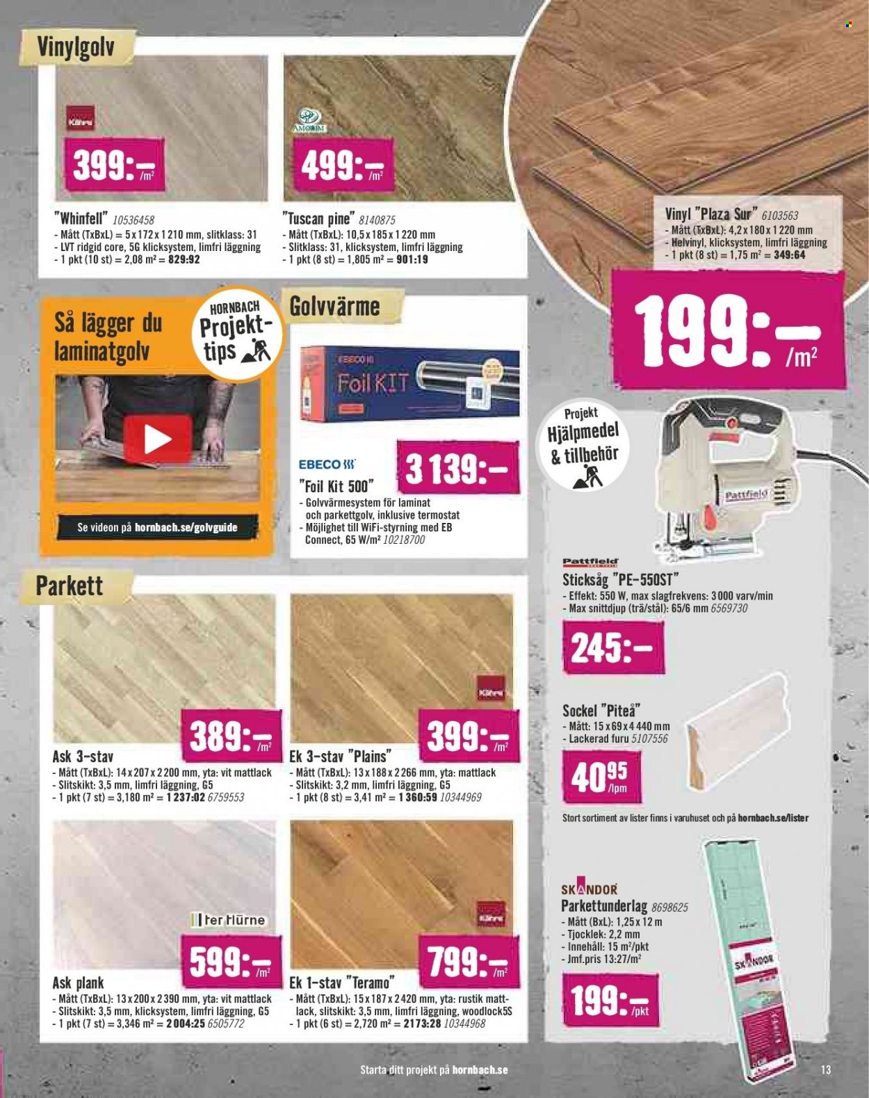 Hornbach reklamblad - 1/3 2023 - 29/3 2023. Sida 13
