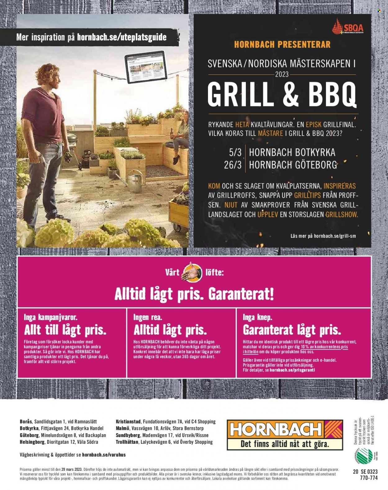Hornbach reklamblad - 1/3 2023 - 29/3 2023. Sida 20