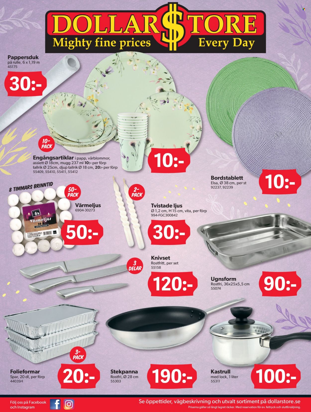 DollarStore reklamblad. Sida 4