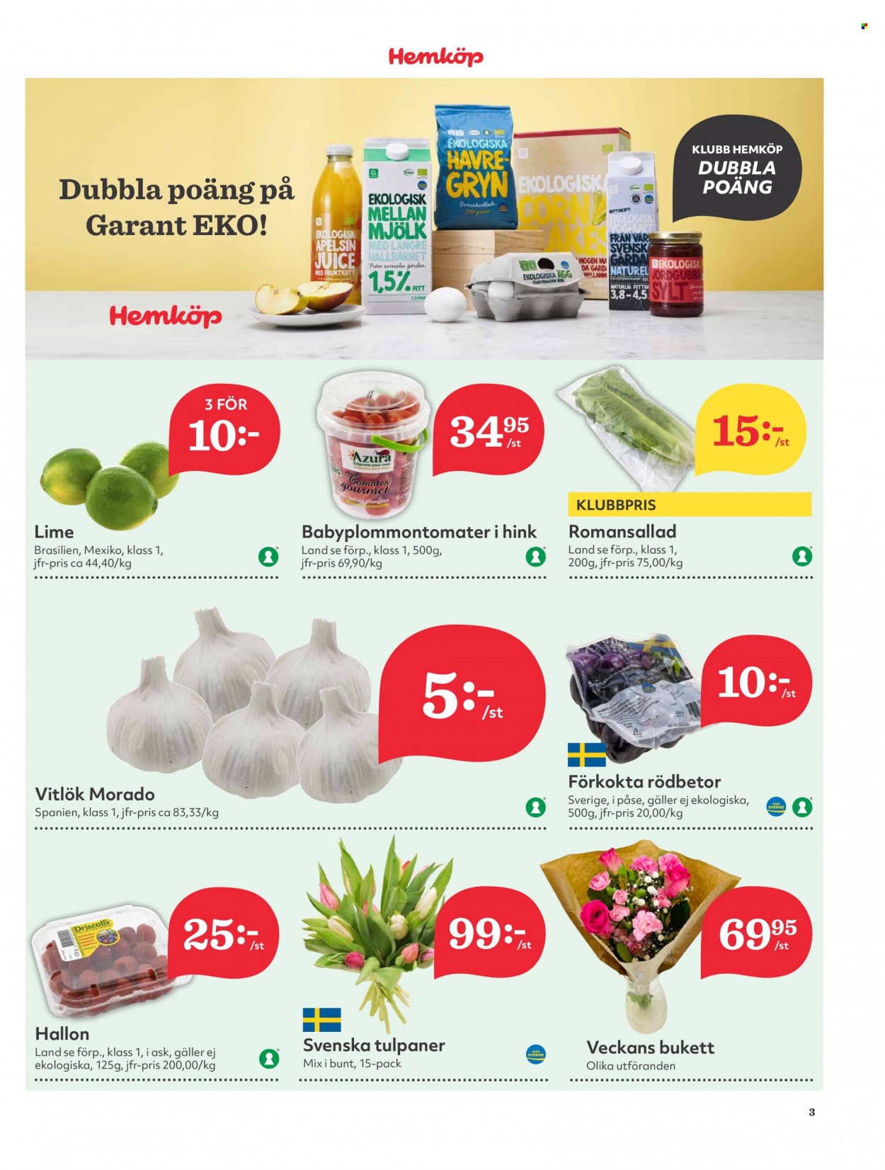 Hemköp reklamblad - 6/3 2023 - 12/3 2023. Sida 3