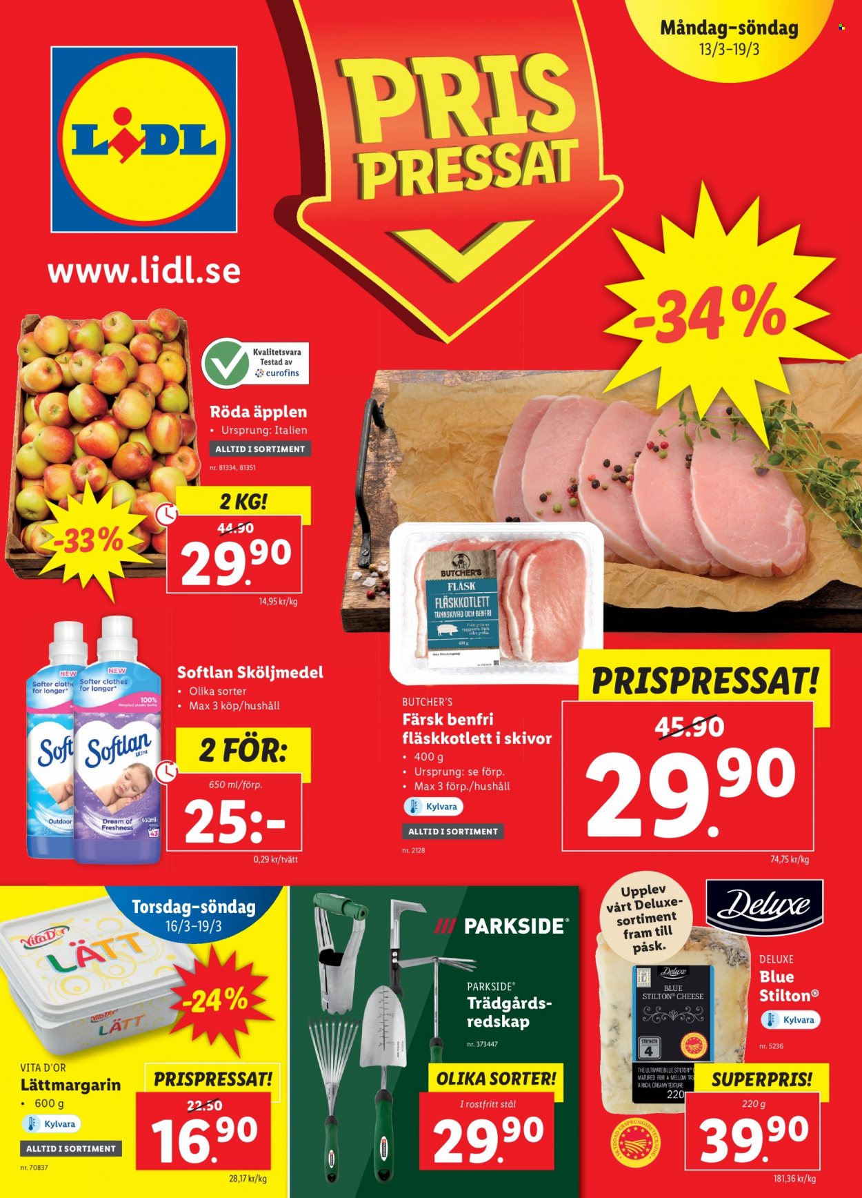 Lidl reklamblad - 13/3 2023 - 19/3 2023. Sida 1