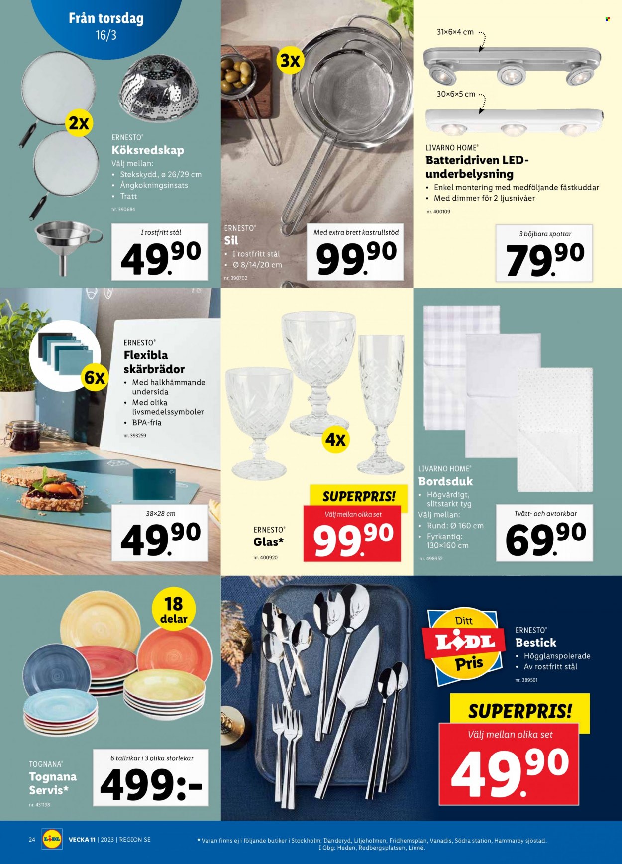 Lidl reklamblad - 13/3 2023 - 19/3 2023. Sida 25