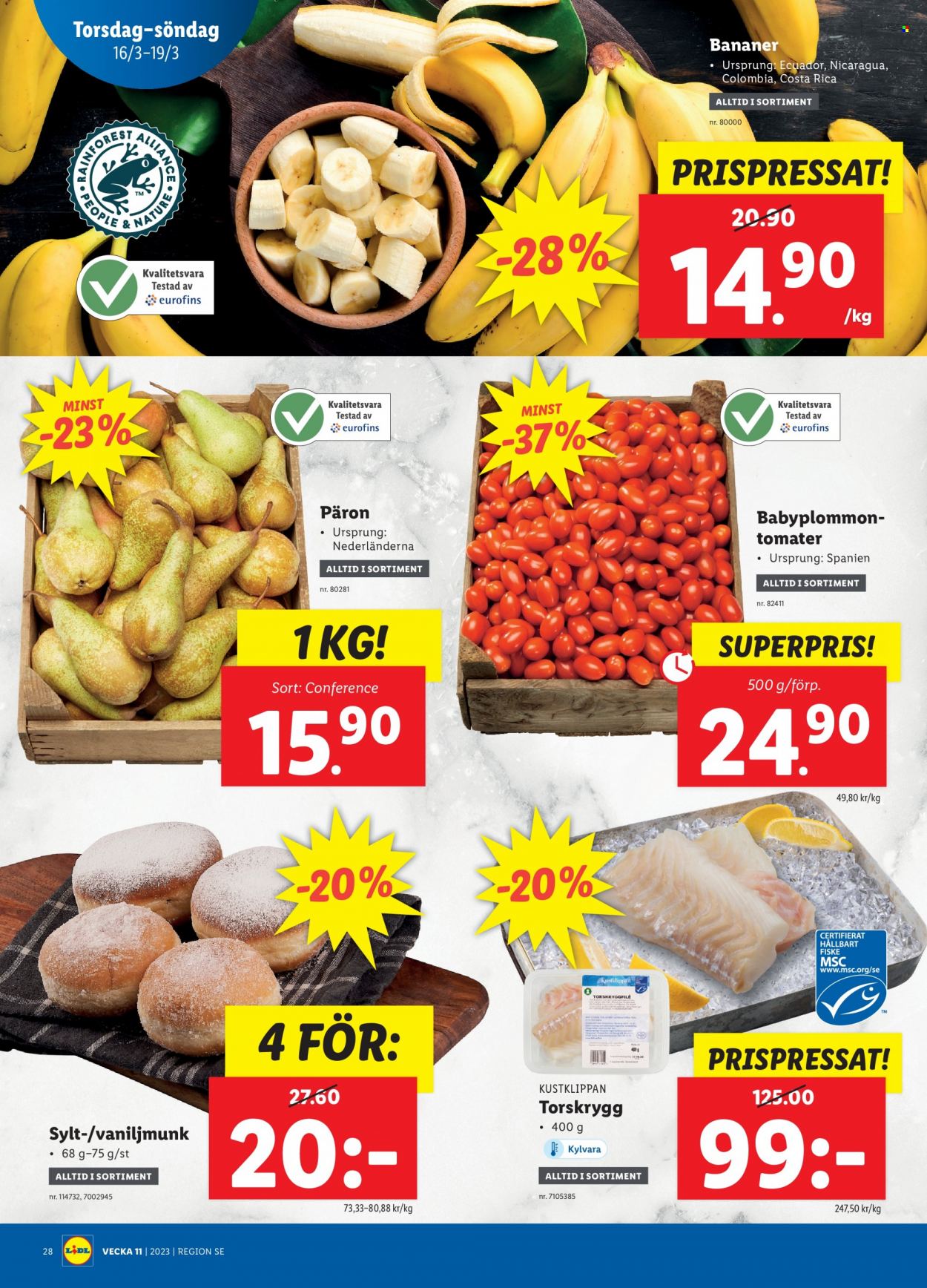 Lidl reklamblad - 13/3 2023 - 19/3 2023. Sida 29