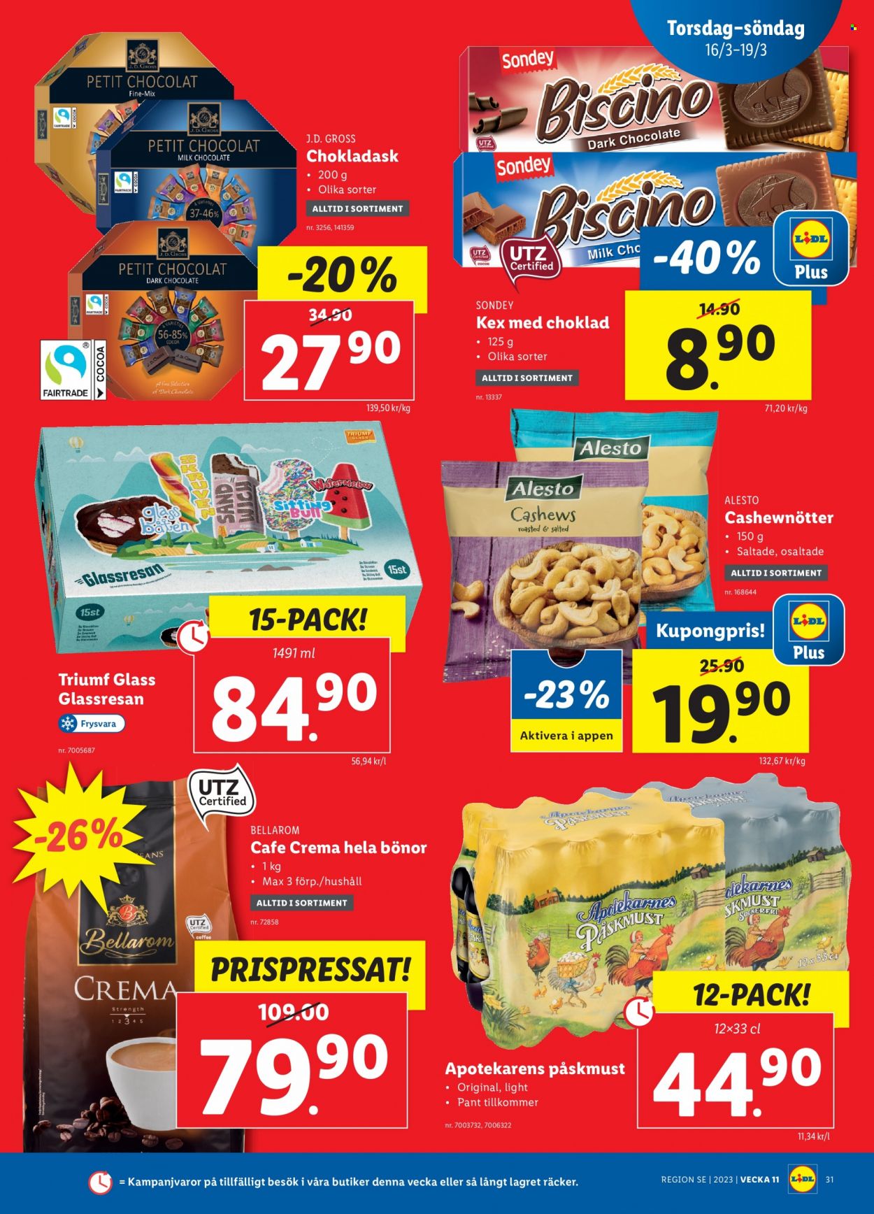 Lidl reklamblad - 13/3 2023 - 19/3 2023. Sida 32